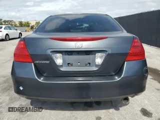 2006 Honda Accord LX with VIN 3HGCM564X6G708092, listed as a Copart auction lot 63560195 with 214,123 mi miles and Salvage title. Bid and sale history available at DreamBid. Image 6.
