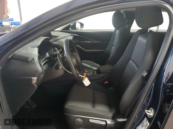 2024 Mazda CX-30 S with VIN 3MVDMBAM1RM694015, listed as a Copart auction lot 46675695 with 4,909 mi miles and Salvage Title. Bid and sale history available at DreamBid. Image 7.