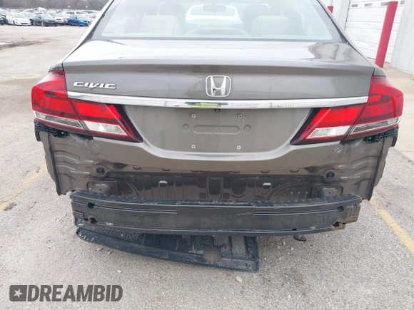 2013 Honda Civic LX with VIN 19XFB2F50DE066189, listed as a IAAI auction lot 41967791 with 75,900 mi miles and . Bid and sale history available at DreamBid. Image 6.