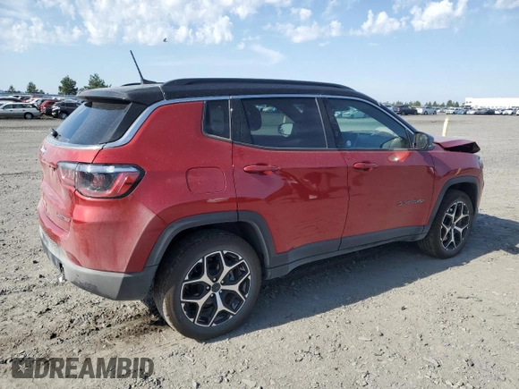 2025 Jeep Compass Limited with VIN 3C4NJDCN6ST546034, listed as a Copart auction lot 60867155 with 5,285 mi miles and Salvage title. Bid and sale history available at DreamBid. Image 3.