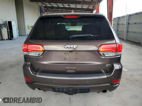 2017 Jeep Grand Cherokee Overland with VIN 1C4RJFCTXHC768687, listed as a Copart auction lot 51442495 with 123,578 mi miles and Clean Title. Bid and sale history available at carsss.com. Image 6.