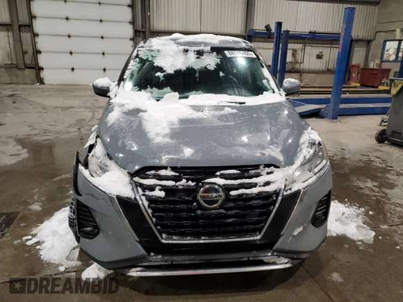 2021 Nissan Kicks S with VIN 3N1CP5BV6ML528491, listed as a Copart auction lot 88546405 with 66,188 mi miles and Salvage Title. Bid and sale history available at carsss.com. Image 5.