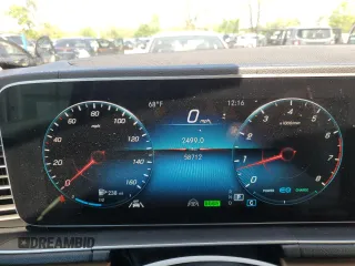 2021 Mercedes-Benz GLS 450 with VIN 4JGFF5KE0MA547652, listed as a Copart auction lot 52721464 with 58,712 mi miles and Salvage Title. Bid and sale history available at DreamBid. Image 9.