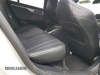 2020 BMW 8 Series M850i with VIN WBAGV8C00LCD80972, listed as a Copart auction lot 46907745 with Not provided miles and Salvage title. Bid and sale history available at DreamBid. Image 10.