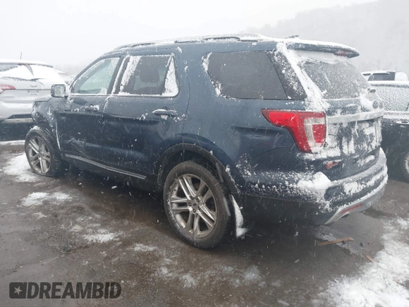 2017 Ford Explorer XLT with VIN 1FM5K8D83HGB38659, listed as a IAAI auction lot 40937342 with 56,642 mi miles and . Bid and sale history available at DreamBid. Image 3.