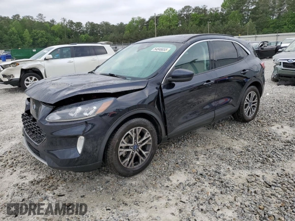 2021 Ford Escape SEL с VIN 1FMCU0H64MUB09355, выставлен на аукционе Copart как лот 54846655 с пробегом 55 660 миль миль и Списание • Salvage title. История ставок и продаж доступна на DreamBid. Изображение 1.