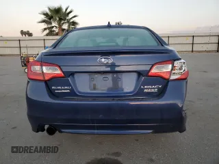 2017 Subaru Legacy Premium with VIN 4S3BNAF62H3032504, listed as a Copart auction lot 52920475 with 216,098 mi miles and Salvage Title. Bid and sale history available at carsss.com. Image 6.