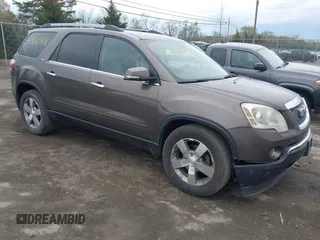 2011 GMC Acadia SLT1 with VIN 1GKKVRED2BJ293315, listed as a IAAI auction lot 41966188 with 179,446 mi miles. Bid and sale history available at carsss.com. Image 1.