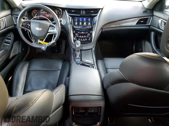 2018 Cadillac CTS Luxury AWD with VIN 1G6AX5SS3J0107401, listed as a Copart auction lot 43166845 with 44,845 mi miles and Salvage Title. Bid and sale history available at DreamBid. Image 8.