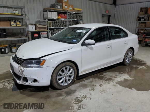 2013 Volkswagen Jetta Sedan SE with VIN 3VWDP7AJ6DM422500, listed as a Copart auction lot 45179555 with 128,933 mi miles and Salvage Title. Bid and sale history available at carsss.com. Image 1.