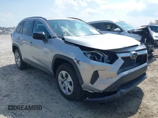2019 Toyota RAV4 LE with VIN 2T3H1RFV5KW052651, listed as a IAAI auction lot 42530765 with 45,064 mi miles and . Bid and sale history available at DreamBid. Image 1.