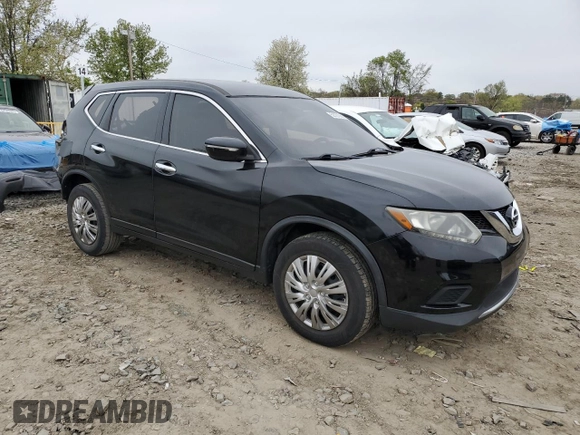 2014 Nissan Rogue SV with VIN 5N1AT2MV3EC824878, listed as a Copart auction lot 52701065 with 148,153 mi miles and Salvage Title. Bid and sale history available at carsss.com. Image 4.