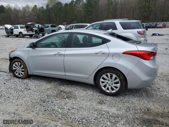 2011 Hyundai Elantra GLS PZEV with VIN 5NPDH4AEXBH032018, listed as a Copart auction lot 49900455 with 84,676 mi miles and Salvage Title. Bid and sale history available at carsss.com. Image 2.