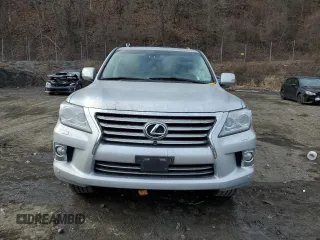 2013 Lexus LX 570 with VIN JTJHY7AX3D4113081, listed as a Copart auction lot 86728574 with Not provided miles and Salvage title. Bid and sale history available at DreamBid. Image 5.