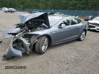 2014 Tesla Model S 60 with VIN 5YJSA1H15EFP37535, listed as a Copart auction lot 60165415 with Not provided miles and Salvage title. Bid and sale history available at DreamBid. Image 1.