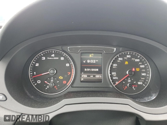 2016 Audi Q3 Prestige with VIN WA1GFCFS0GR015198, listed as a Copart auction lot 50299895 with 47,354 mi miles and Salvage title. Bid and sale history available at DreamBid. Image 9.