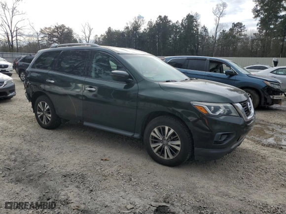 2019 Nissan Pathfinder SV with VIN 5N1DR2MM2KC576590, listed as a Copart auction lot 47466545 with 140,701 mi miles and Salvage Title. Bid and sale history available at carsss.com. Image 4.