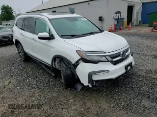 2021 Honda Pilot Elite with VIN 5FNYF6H01MB057789, listed as a Copart auction lot 58543815 with 60,602 mi miles and Salvage title. Bid and sale history available at DreamBid. Image 15.