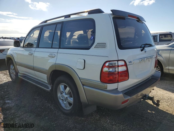2003 Toyota Land Cruiser with VIN JTEHT05J932033529, listed as a Copart auction lot 73855214 with 0 mi miles and Salvage Title. Bid and sale history available at carsss.com. Image 2.