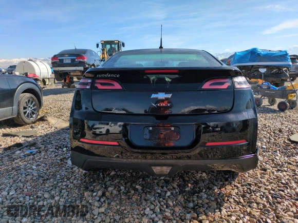 2013 Chevrolet Volt with VIN 1G1RA6E4XDU135190, listed as a Copart auction lot 46636645 with 198,241 mi miles and Salvage Title. Bid and sale history available at carsss.com. Image 6.
