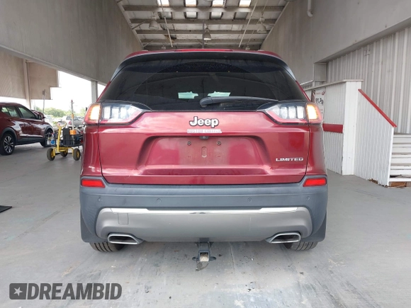 2019 Jeep Cherokee Limited с VIN 1C4PJLDX5KD406663, выставлен на аукционе IAAI как лот 42654588 с пробегом 55 635 миль миль и . История ставок и продаж доступна на DreamBid. Изображение 16.