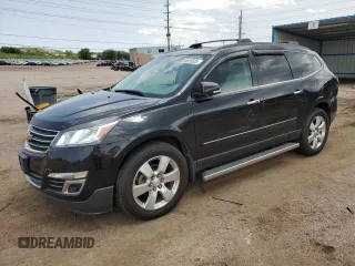 2014 Chevrolet Traverse LTZ z VIN 1GNKVJKD1EJ153995, wystawiony jako Copart lot #58859535 z przebiegiem 69 051 mil mil oraz Szkoda całkowita • Salvage title. Historia ofert i sprzedaży dostępna na DreamBid. Obrazek 1.