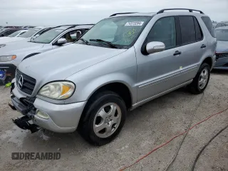 2003 Mercedes-Benz M-Class 3.2L with VIN 4JGAB54E13A395009, listed as a Copart auction lot 74373284 with 232,322 mi miles and Salvage Title. Bid and sale history available at carsss.com. Image 1.