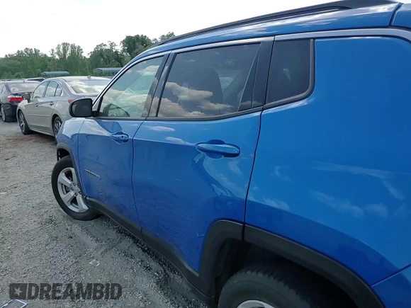 2021 Jeep Compass Latitude with VIN 3C4NJDBB1MT584118, listed as a Copart auction lot 55926585 with 89,454 mi miles and Salvage title. Bid and sale history available at DreamBid. Image 15.