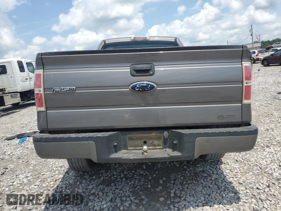 2009 Ford F-150 XL with VIN 1FTRF12W19KB34000, listed as a Copart auction lot 57475655 with Not provided miles and Salvage title. Bid and sale history available at DreamBid. Image 6.