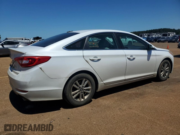 2015 Hyundai Sonata 2.4L SE with VIN 5NPE24AF1FH183141, listed as a Copart auction lot 54009325 with 208,047 mi miles and Salvage Title. Bid and sale history available at carsss.com. Image 3.