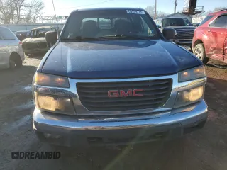 2005 GMC Canyon 1SF SLE Z71 with VIN 1GTDT136558206065, listed as a Copart auction lot 89204775 with 221,035 mi miles and Salvage Title. Bid and sale history available at carsss.com. Image 5.