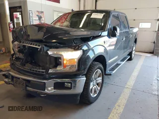 2018 Ford F-150 XL with VIN 1FTFW1E53JKC00430, listed as a IAAI auction lot 42086555 with 67,761 mi miles and . Bid and sale history available at DreamBid. Image 6.