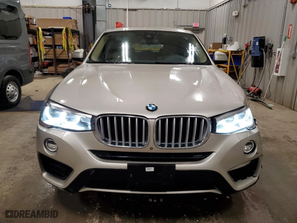 2017 BMW X4 xDrive28i with VIN 5UXXW3C52H0T77736, listed as a Copart auction lot 51043115 with 83,239 mi miles and Salvage Title. Bid and sale history available at carsss.com. Image 5.