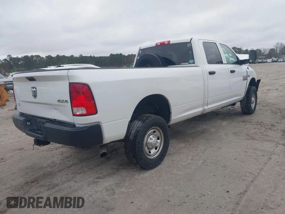2018 Ram 2500 Tradesman with VIN 3C6UR5HJ8JG359506, listed as a IAAI auction lot 41588764 with 80,245 mi miles and . Bid and sale history available at DreamBid. Image 4.