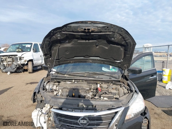 2013 Nissan Sentra SV with VIN 3N1AB7AP8DL734481, listed as a IAAI auction lot 41658381 with 135,576 mi miles. Bid and sale history available at carsss.com. Image 10.