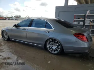 2015 Mercedes-Benz S 550 z VIN WDDUG8CB5FA191688, wystawiony jako Copart lot #57449005 z przebiegiem 128 201 mil mil oraz Czysty tytuł • Clean title. Historia ofert i sprzedaży dostępna na DreamBid. Obrazek 2.