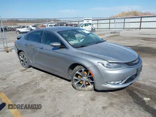 2015 Chrysler 200 C with VIN 1C3CCCCG0FN509701, listed as a IAAI auction lot 41873084 with Not Provided miles and . Bid and sale history available at carsss.com. Image 1.
