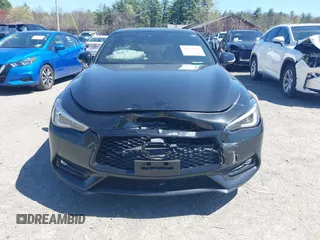 2022 Infiniti Q60 Red Sport 400 with VIN JN1FV7LL5NM680815, listed as a IAAI auction lot 42114128 with 15,584 mi miles and . Bid and sale history available at DreamBid. Image 12.