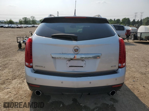 2012 Cadillac SRX Premium Collection with VIN 3GYFNFE31CS503741, listed as a Copart auction lot 58597105 with 176,675 mi miles and Salvage title. Bid and sale history available at DreamBid. Image 6.