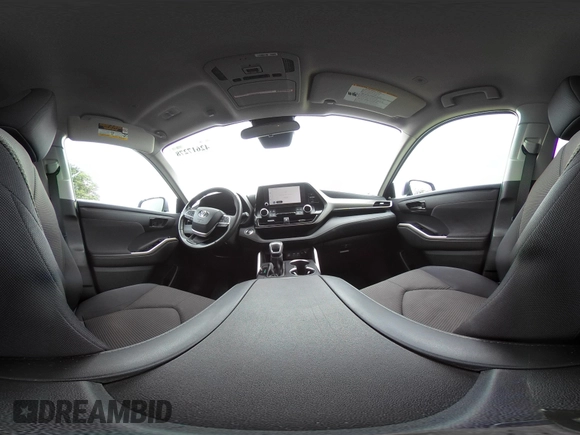 2023 Toyota Highlander L with VIN 5TDKDRBH6PS043799, listed as a IAAI auction lot 42617278 with 14,744 mi miles and . Bid and sale history available at DreamBid. Image 18.