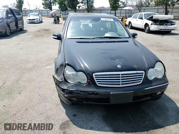 2004 Mercedes-Benz C 320 with VIN WDBRF64J64F506798, listed as a Copart auction lot 71308534 with 85,592 mi miles and Salvage Title. Bid and sale history available at DreamBid. Image 11.