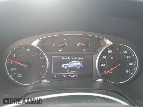 2023 Chevrolet Blazer LT z VIN 3GNKBHR44PS176048, wystawiony jako Copart lot #56569765 z przebiegiem 25 619 mil mil oraz Nie do naprawy • Non repairable. Historia ofert i sprzedaży dostępna na DreamBid. Obrazek 9.