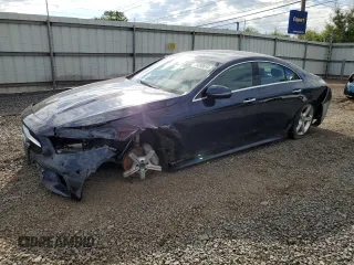 2021 Mercedes-Benz CLS 450 with VIN W1K2J5KBXMA086585, listed as a Copart auction lot 55899615 with 55,346 mi miles and Salvage title. Bid and sale history available at DreamBid. Image 1.
