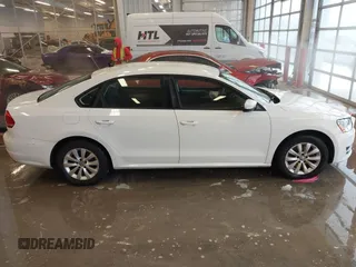 2012 Volkswagen Passat S with VIN 1VWAH7A35CC107902, listed as a IAAI auction lot 41243434 with 158,889 mi miles and . Bid and sale history available at DreamBid. Image 13.