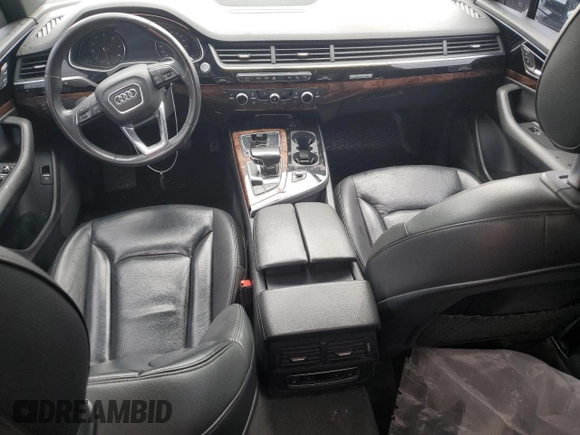 2018 Audi Q7 Premium with VIN WA1AAAF74JD050738, listed as a Copart auction lot 56587355 with 99,051 mi miles and Clean title. Bid and sale history available at DreamBid. Image 8.