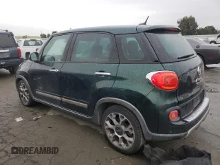 2014 FIAT 500L Trekking with VIN ZFBCFADH0EZ009238, listed as a Copart auction lot 42465845 with 104,858 mi miles and Salvage Title. Bid and sale history available at DreamBid. Image 2.