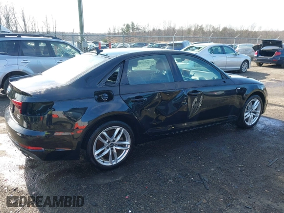 2017 Audi A4 Season of Audi Premium with VIN WAUDNAF45HN051170, listed as a IAAI auction lot 41508670 with 78,511 mi miles. Bid and sale history available at carsss.com. Image 6.