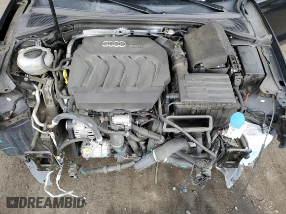 2017 Audi A3 Premium Plus with VIN WAUGUGFF9H1069408, listed as a Copart auction lot 56938504 with 37,025 mi miles and Salvage Title. Bid and sale history available at DreamBid. Image 11.