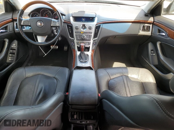 2013 Cadillac CTS Performance with VIN 1G6DK5E3XD0117766, listed as a Copart auction lot 53396315 with 39,620 mi miles and Salvage title. Bid and sale history available at DreamBid. Image 8.