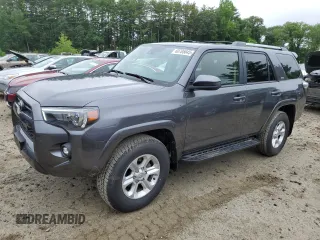 2023 Toyota 4Runner SR5 with VIN JTEMU5JR5P6104499, listed as a Copart auction lot 60705645 with 26,278 mi miles and Salvage title. Bid and sale history available at DreamBid. Image 1.